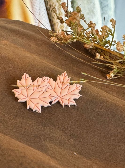 Maple Leaf Dangle earrings